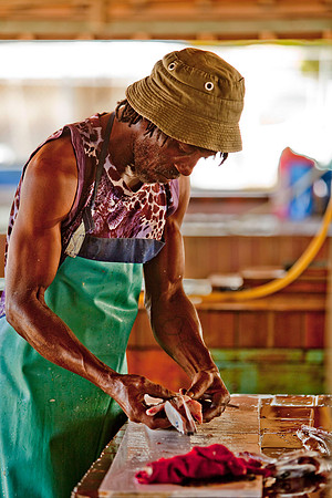 Working in the Caribbean