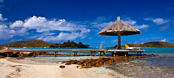 Dock in the BVI's