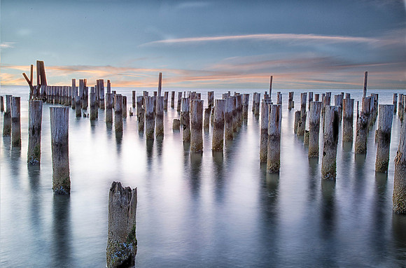 Pillars in the Bay